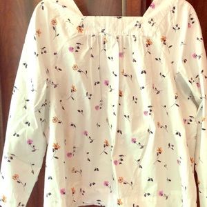 Madewell floral top
